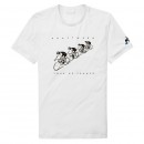 Vente T-shirt TDF 2017 Fanwear N°2 Le Coq Sportif Homme Blanc